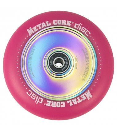 DISC METAL CORE PINK PU AND RAINBOW CORE