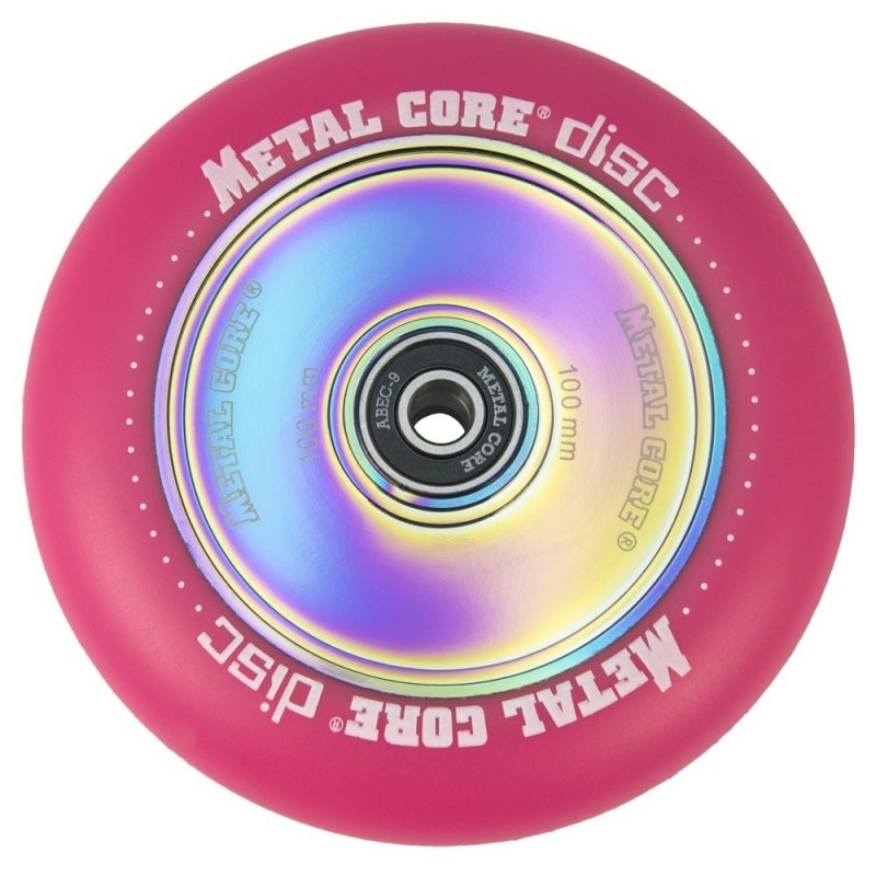 DISC METAL CORE PINK PU AND RAINBOW CORE